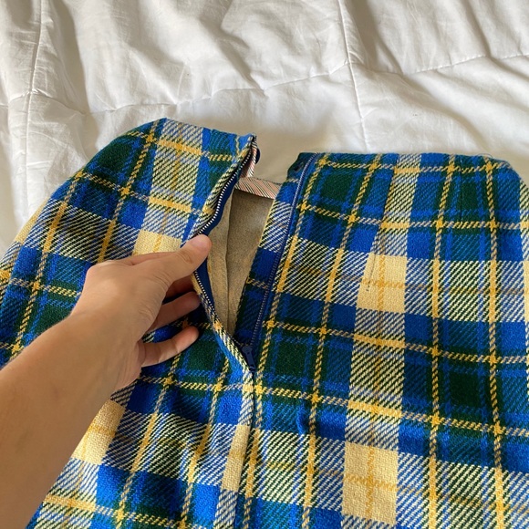 vintage handmade wool skirt - Picture 7 of 8